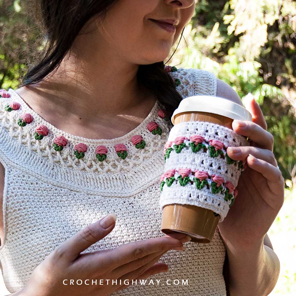 For the Love of Tulips Cup Cozy 