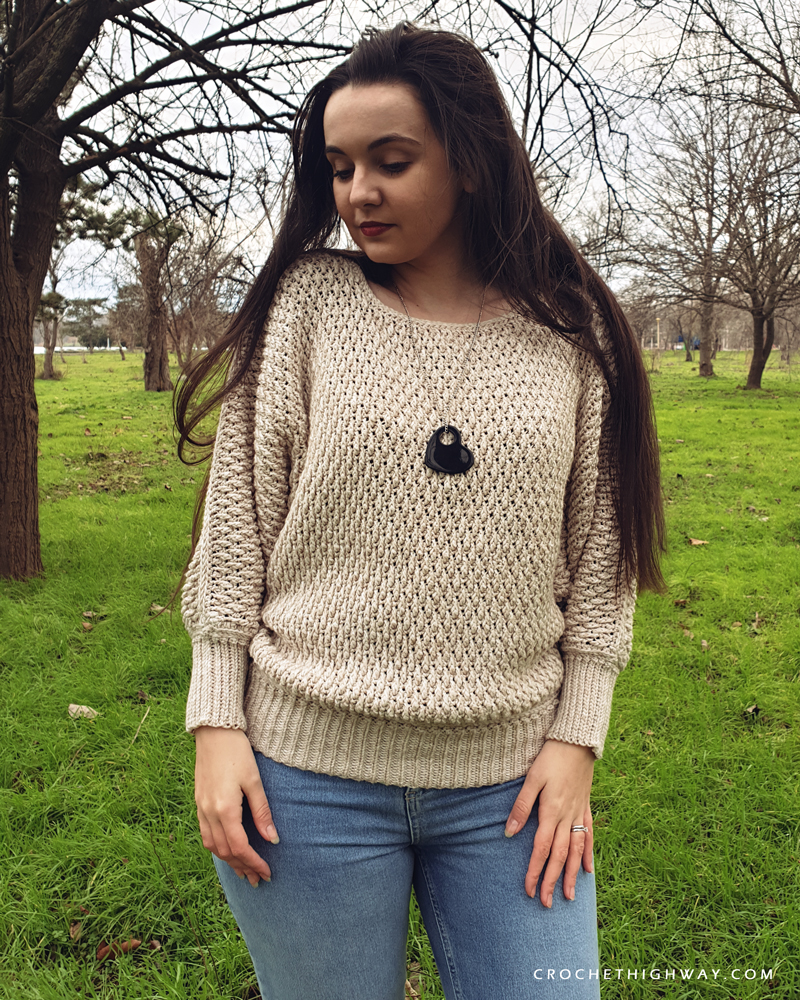 Cosmopolitan Sweater Crochet Pattern