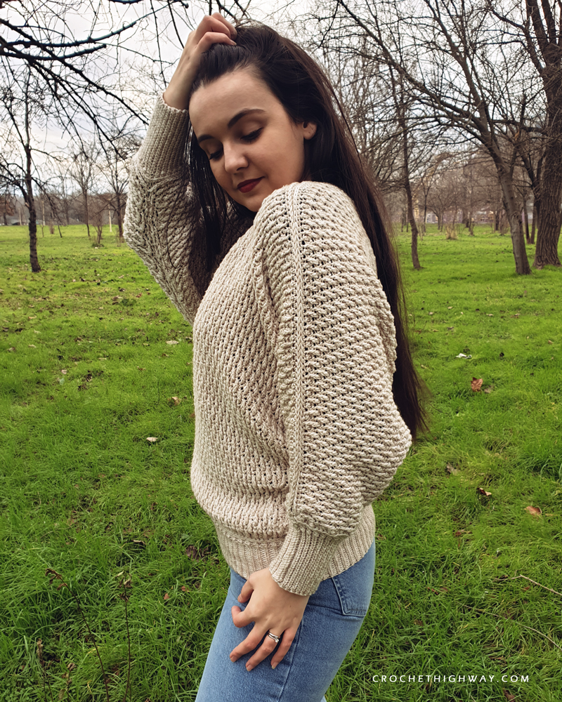 Cosmopolitan Sweater Crochet Pattern