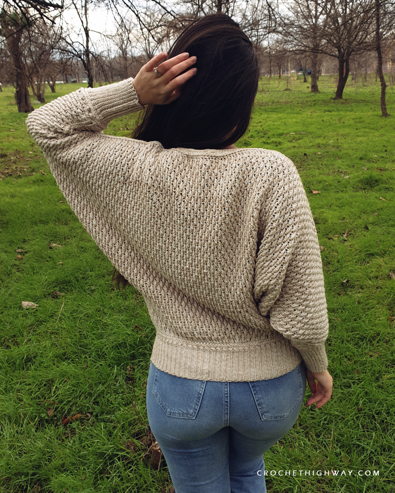 Cosmopolitan Sweater Crochet Pattern