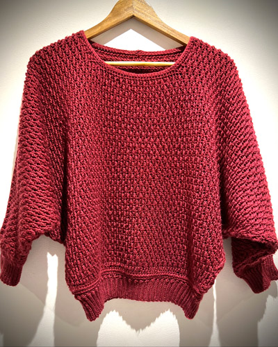 Cosmopolitan Sweater Crochet Pattern Tester Helen @thecurlycrocheter Size 2 (10)