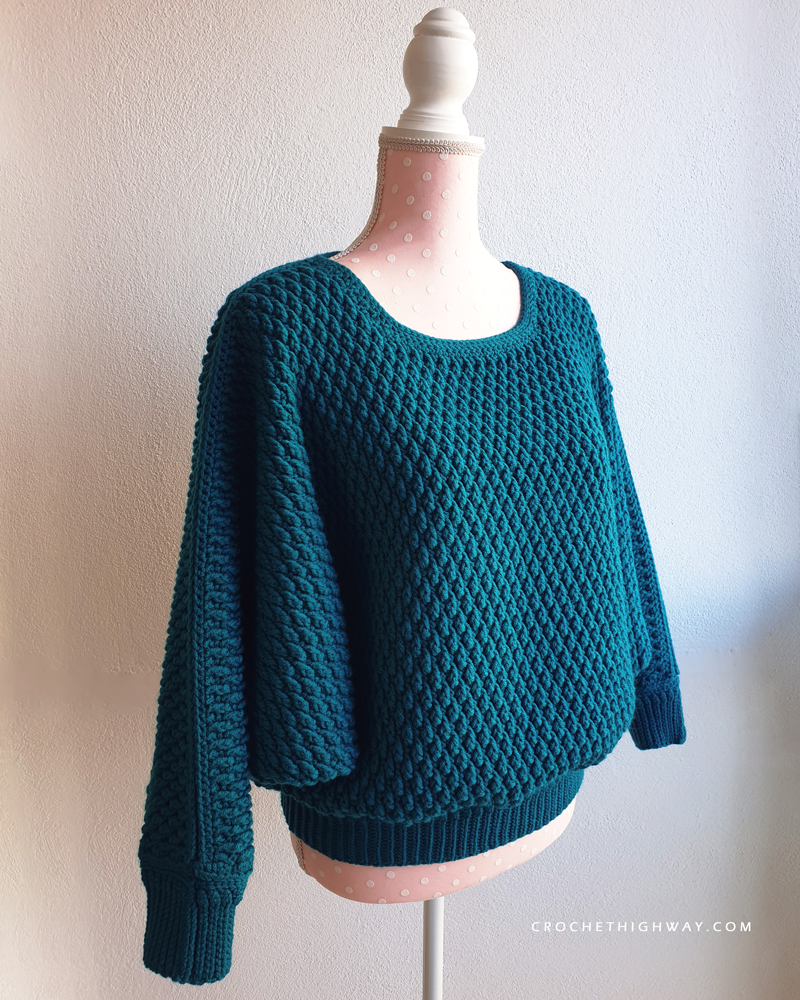 Cosmopolitan Sweater Crochet Pattern