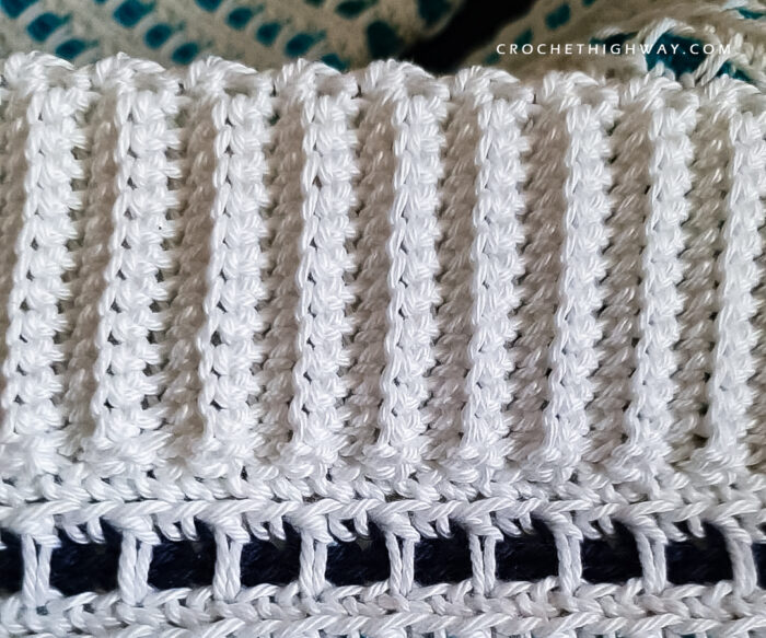 Crochet Ribbing Tutorial