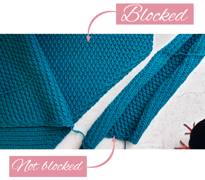 How to Block Knitting - Blocking a Hand Knit Blanket Tutorial