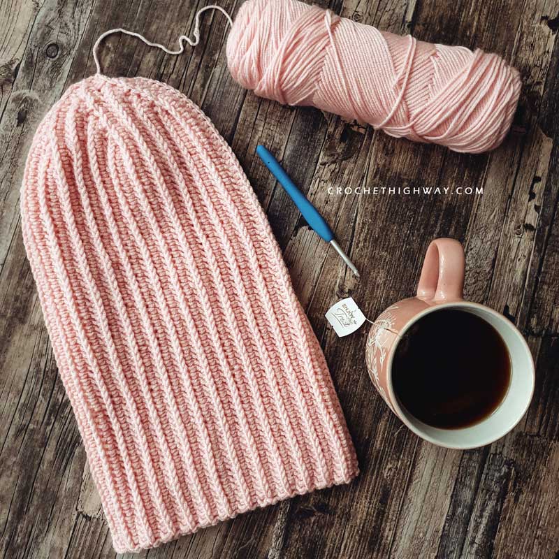 No Slip Stitch Given Beanie -