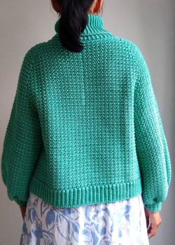 Dewdrop Sweater Free Crochet Pattern