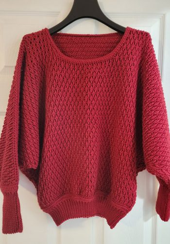 Cosmopolitan Sweater Crochet Pattern Tester Courtney @cscrafted Size 1 (3)