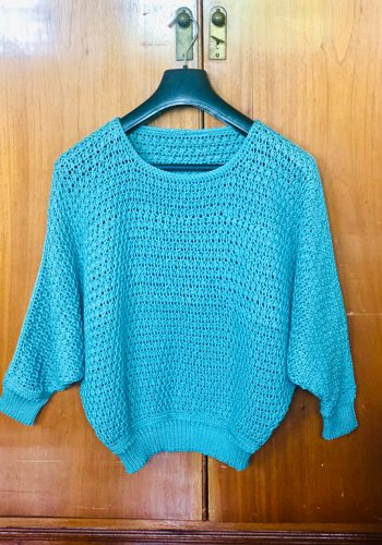 Cosmopolitan Sweater Crochet Pattern Tester Dafne @dafscrafts Size 3 (3)