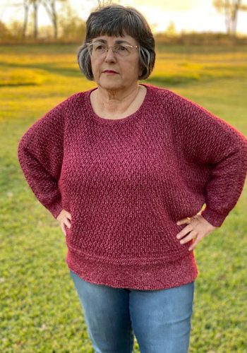 Cosmopolitan Sweater Crochet Pattern Tester Denise @thecajuncrafter Size 5 (1)