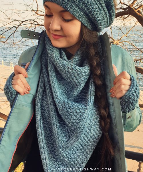 Cosmopolitan Shawl crochet shawl pattern