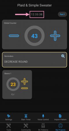 Row Counter App