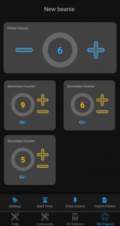 Row Counter App 